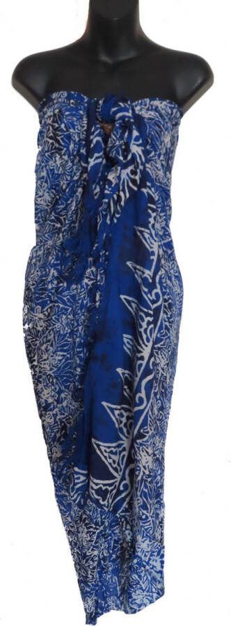 Merkloos Sans marque hamamdoek sauna doek pareo sarong sari wikkeljurk wikkelrok tafelkleed figuren bloemen patroon lengte 115 cm breedte 180 cm kleuren zwart wit dubbel geweven extra kwaliteit. sinterklaascadeau vrouw kerstcadeau vrouw
