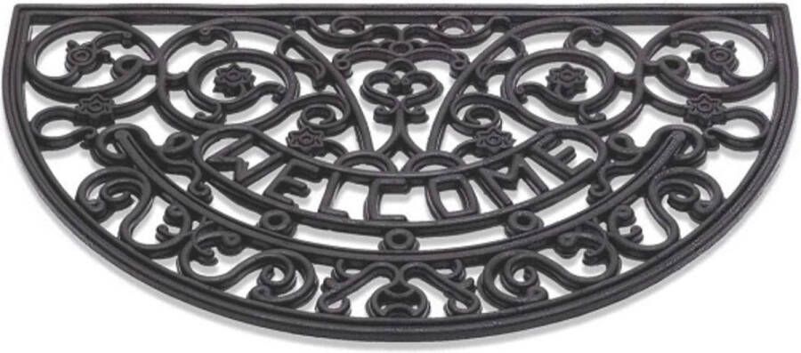 HAMAT Deurmat Welcome Rubber 75 x 45 cm