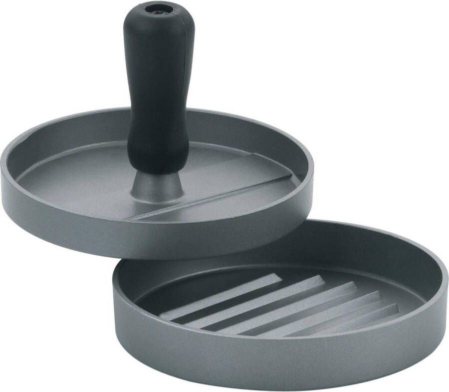 Hamburgerpers Aluminium Zilver 12 cm Diametro Keukenaccessoire