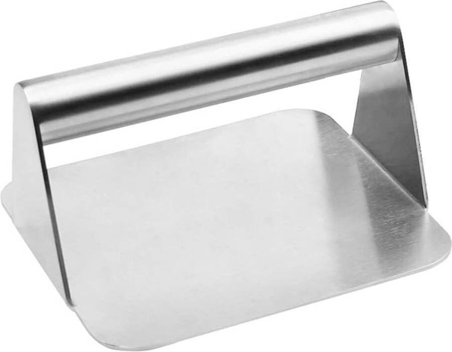 Hamburgerpers roestvrij staal smasher anti-aanbak hamburgerpers set voor lekkere hamburgers