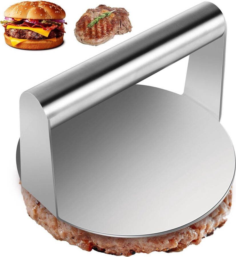 Hamburgerpers zilver