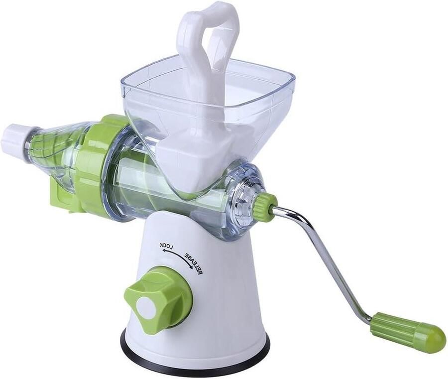 Hand Crank Manual Juicer for Kitchen Make Fresh Fruit and Vegetable Juice