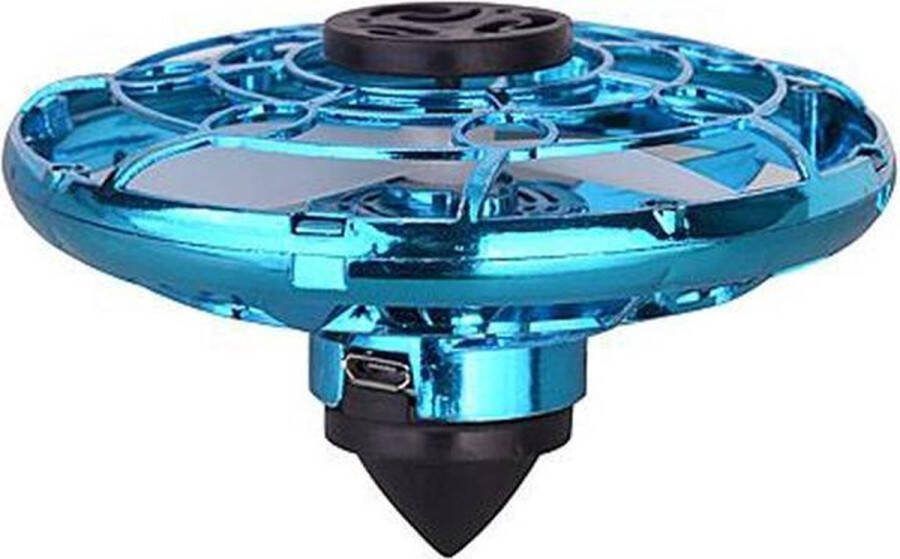 Hand Gestuurde Spinner Drone met LED Blauw