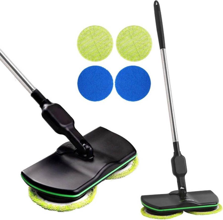 Handheld draadloze elektrische dweil spin vloerreiniger voor huis hardhout tegels pvc vloer