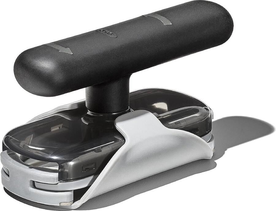 Handige Draaiende Potopener met Antislip Onderlegger Zwart