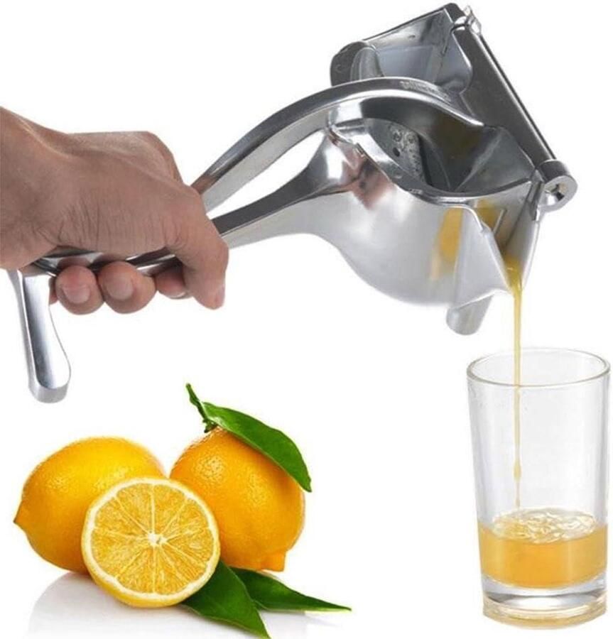 Handleiding Citruspers Juicer Heavy Duty Hand Squeezer voor Sinaasappels Granaatappels Grapefruits
