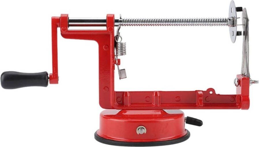Handmatige Appelschiller Snijmachine Corer Roestvrijstalen Twistersnijder met Zuignap