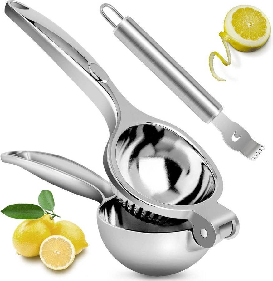 Handmatige Citroenpers Hoge Kwaliteit Citrus Pers Makkelijk Schoon te Maken 8.8 Inch