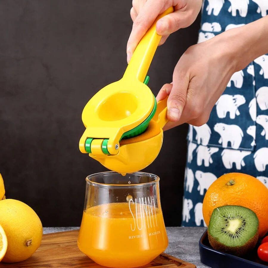 * AYASOUK * Handmatige Citroenpers Limoenpers Citruspers handmatig Lemon squeezer Citrusknijper Fruitpers