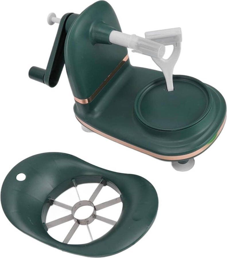Handmatige Dunschiller Aardappelschiller Handgebogen Dunschiller Fruitschiller Met Snijder Fruit Geschilde Machinekit Keukengereedschap (Upgrade)