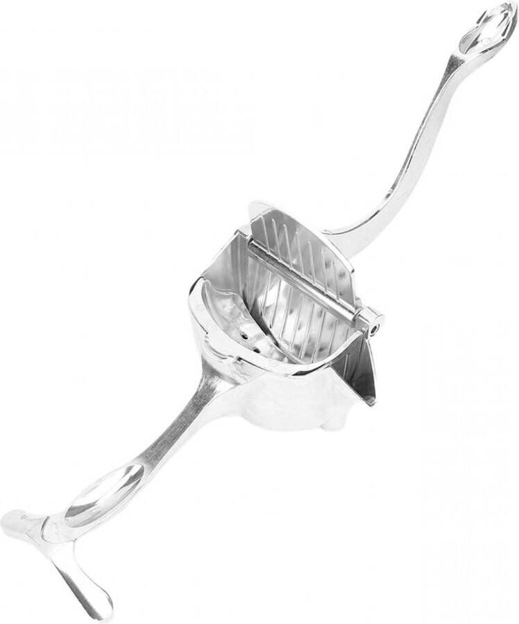 Handmatige Fruitpers Citroenpers Knijper Aluminiumlegering Extractor Huishoudelijke Knijpen Tool Zilver