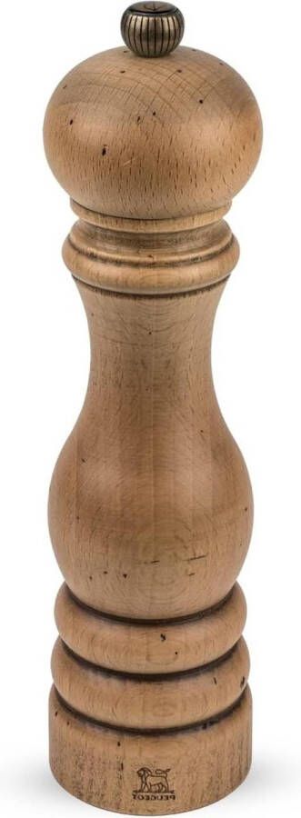 Handmatige pepermolen Klassieke Antique stijl Maalgraad instelling Hoogte 22 cm Bruin hout