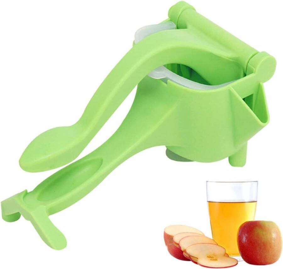 Handmatige V-vormige citruspers sapcentrifuge met knijper groen fruit handpers limoen citroen