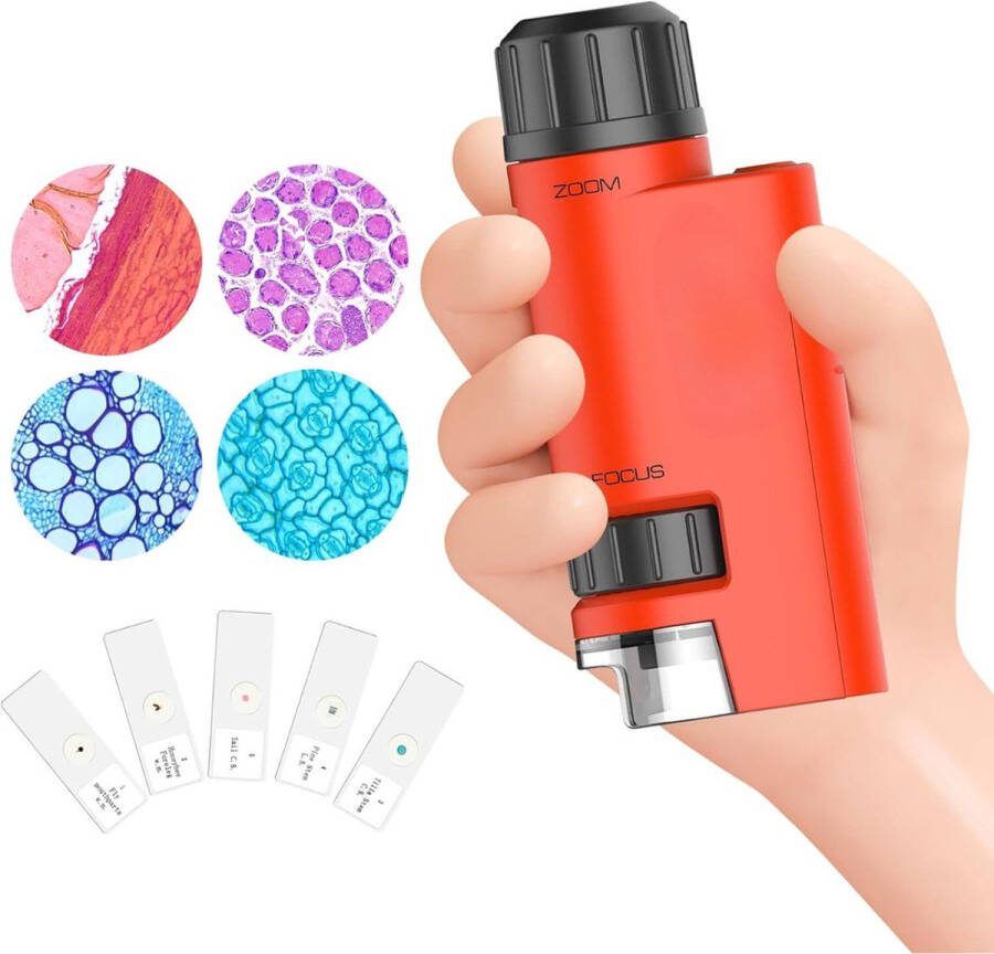 Handmicroscoop Mini Microscoop Zakmicroscoop Hand Microscoop Pocket Microscoop Kleine Microscoop