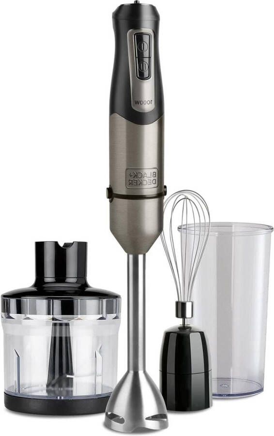 Handmixer 1000W 1.000 W Grijs BXHBA1000E