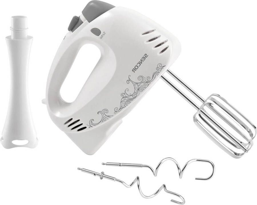Handmixer Turbo Pulse Level 400W White Krachtige Mixer