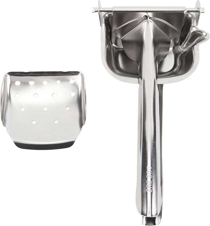 Handpers Citroenpers 304 Roestvrij Staal Ergonomische Citruspers Afneembaar Inspanningsbesparende Citruspers Thuis Keuken Kantoor