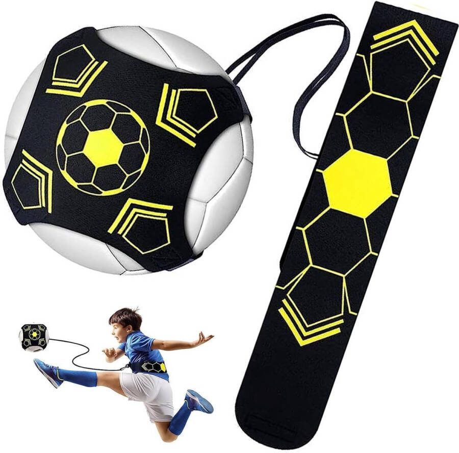 Handsfree Voetbaltrainer Met Tailleriem Solo Trainingshulp Voor Volwassenen en Kinderen Voetalbal trainingsmateriaal