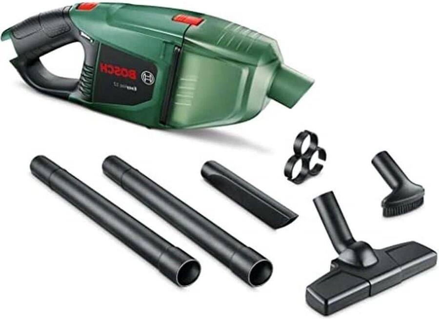 Handstofzuiger EasyVac 12 zonder accu groen krachtig draadloos