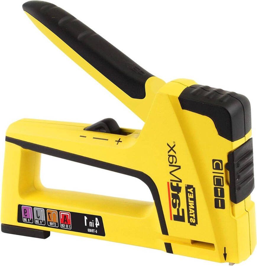 Handtacker en nagelmachine 4-in-1 pennen nagels fijne draadklemmen ronde klemmen nit model FMHT6-70411