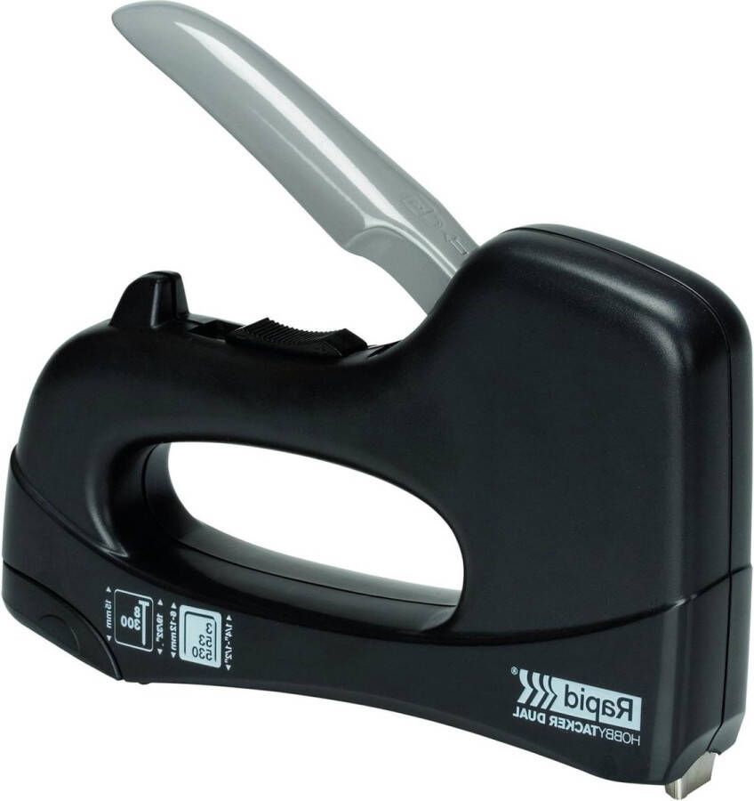 Handtacker Hobby Dual Nietpistool voor Hout en Stof Licht Nieten Type 53 6-12mm en Brads Type 8 15mm Handtacker voor Hobby en Ambachtelijke Projecten