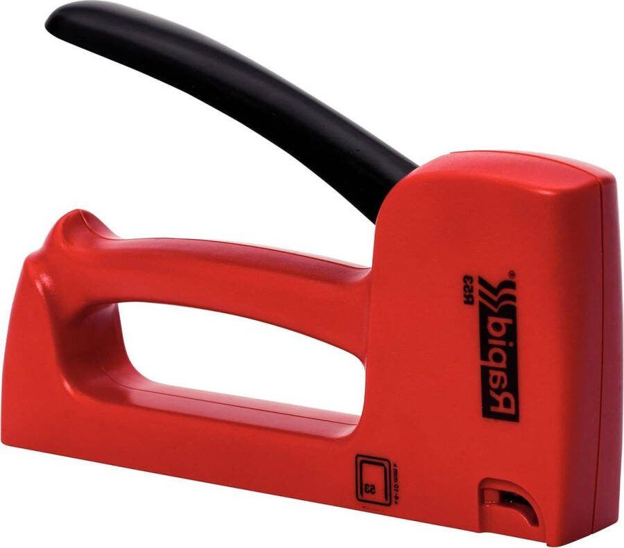 Handtacker R53 Nietpistool voor Hout en Stof Licht en Handig Nieten Type 53 4-10mm Rood