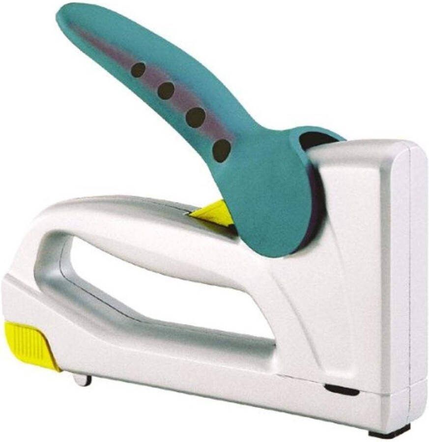 Handtacker tacocraft M 14+ met metalen behuizing Krachtige nietmachine voor zwaar gebruik