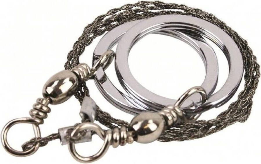 Merkloos Sans marque Handzame fijne draadzaag 55 cm Survival Wire Saw