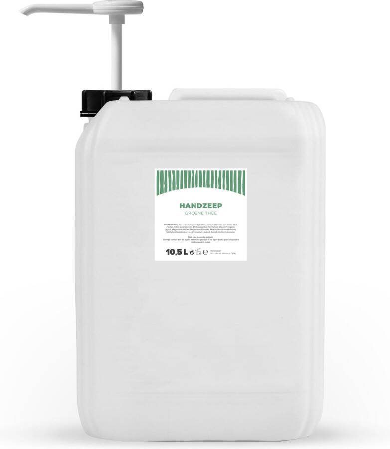 Handzeep Groene Thee Transparant 10 5 Liter Met Pomp Jerrycan Navulling Q1