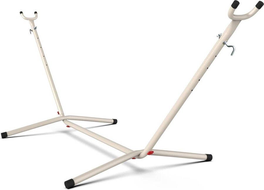 Hangmat standaard van staal met draagbare draagtas voor tuin strand en camping 250KG capaciteit hangmat