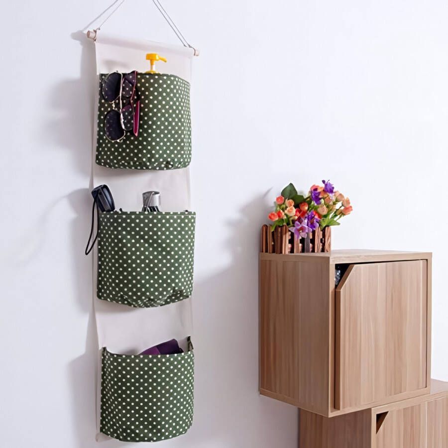 Hangorganizer voor aan de muur organizer gebruiksvoorwerpen hangende opbergtas voor ingang garderobe badkamer