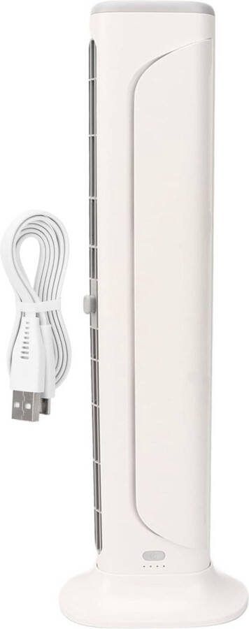 Hangscherm Kantoor Thuis Desktop Bladloze USB Opladende Monitorventilator 3 Snelheden Kleine Ventilator voor Clipbevestiging