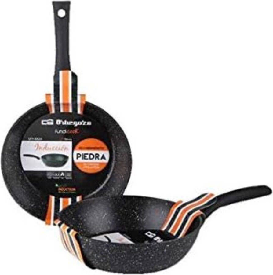 Hapjespan 28cm met deksel
