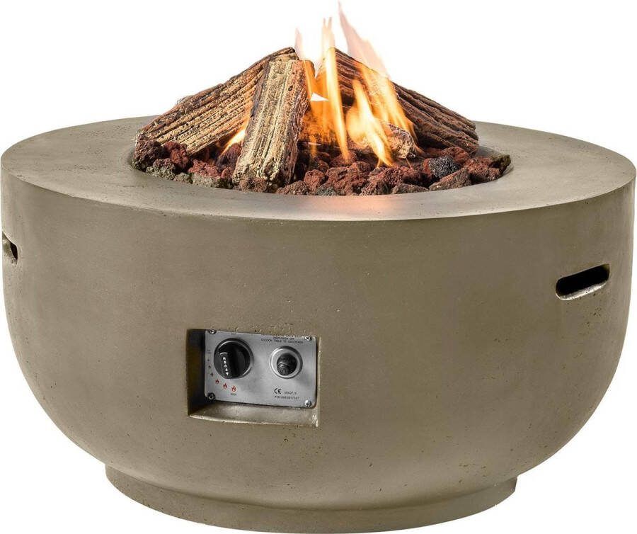 Happy Cocooning Table Bowl (taupe) 91 x 91 x 46 cm