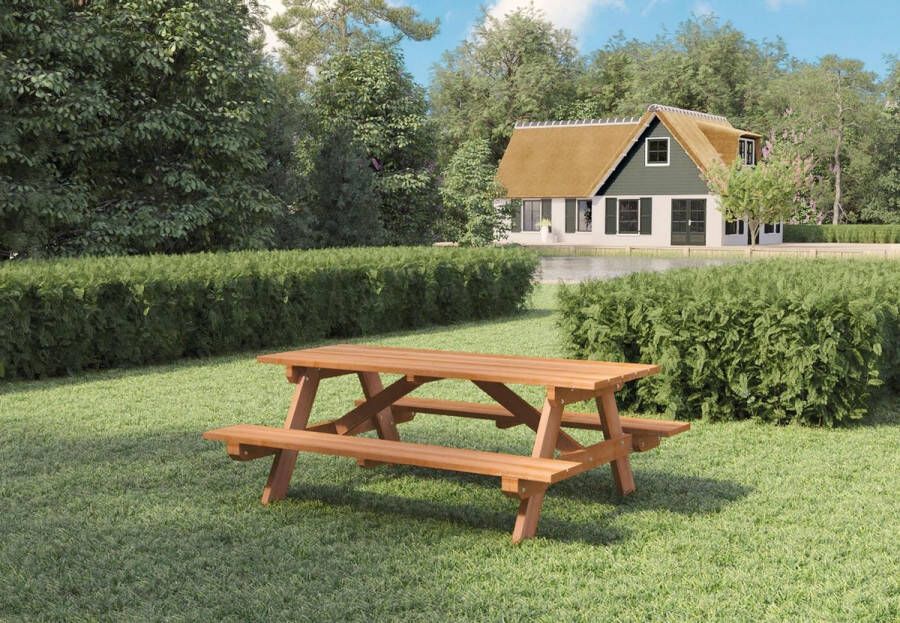 Tuinbankje.nl Picknicktafel Business hardhout