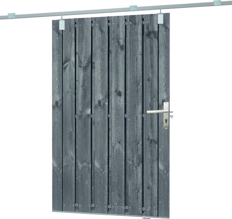 Hardhouten tuinhek toog H90xB180cm