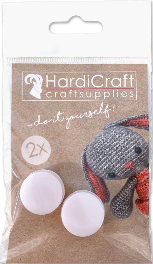 Hardicraft Rammelaar Schijfjes 22 mm 2 stuks