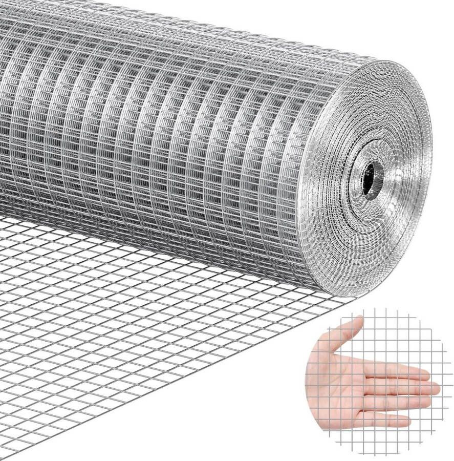Hardware Doek 1 2 24 x 25ft 19 gauge Hot Dipped Gegalvaniseerde Wire Mesh Roll Kippengaas Schermen Wire Mesh voor Konijnenkooien Tuin Kleine Knaagdieren