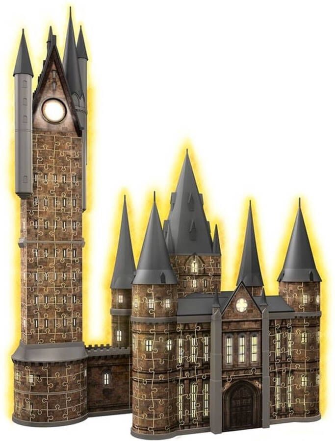 Ravensburger Harry Potter Hogwarts Castle: Astronomy Tower Night Edition (626 Pieces) 3D Puzzel Multicolours