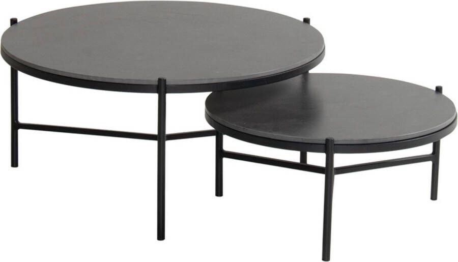 Hartman tuinmeubelen Hartman Carson lounge tuintafel Ø 82cm (h:38cm) Laagste prijsgarantie!