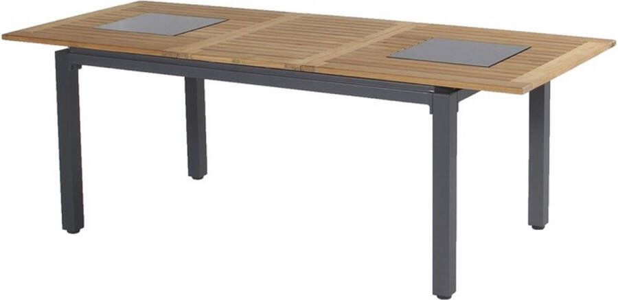 Hartman Uitschuifbare Tuintafel Concept Teakhout 180-240 x 100cm