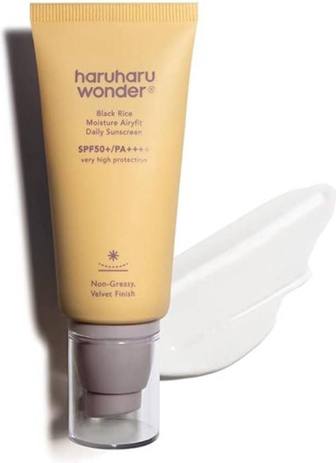 Haruharu Wonder Black Rice Moisture Airyfit Daily Sunscreen 50ml