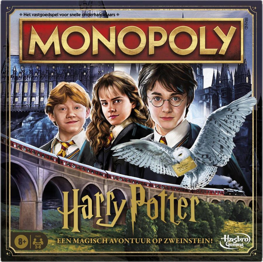 Hasbro Gaming Monopoly Harry Potter Bordspel Economische simulatie