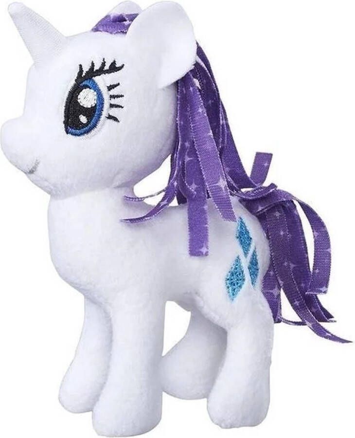 Hasbro Knuffel My Little Pony Rarity 13 cm wit paars