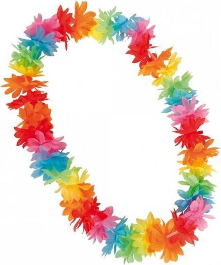 Hawaii krans Zomerse kleuren Ketting Slinger Multicolor