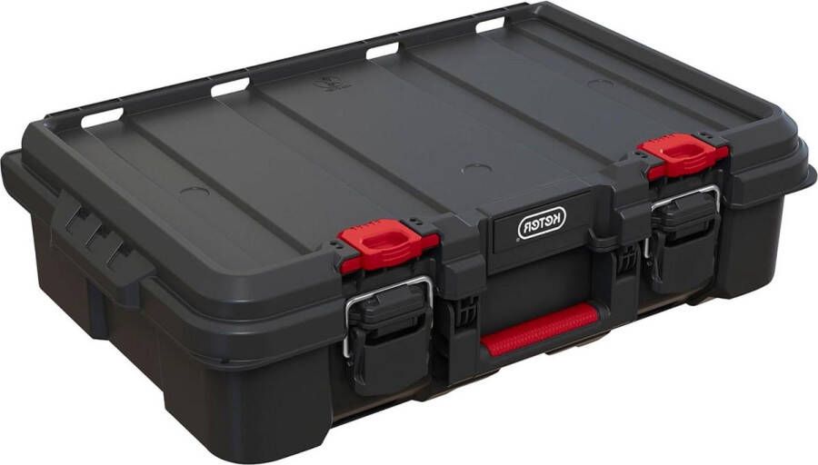 Heavy Duty Stack & Roll opbergkoffer voor elektrisch gereedschap doe-het-zelf met wielen