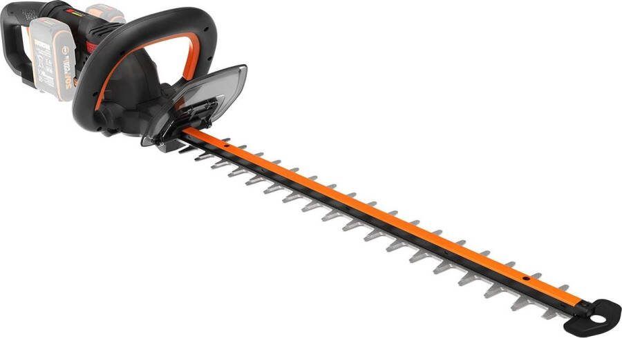 Heggenschaar 2 x 20 V 2 Ah Lithio Lemmet 58 cm Snijdiameter 25 mm WG286E.9 Batterijen en Opladers Niet Inbegrepen Heggenschaar