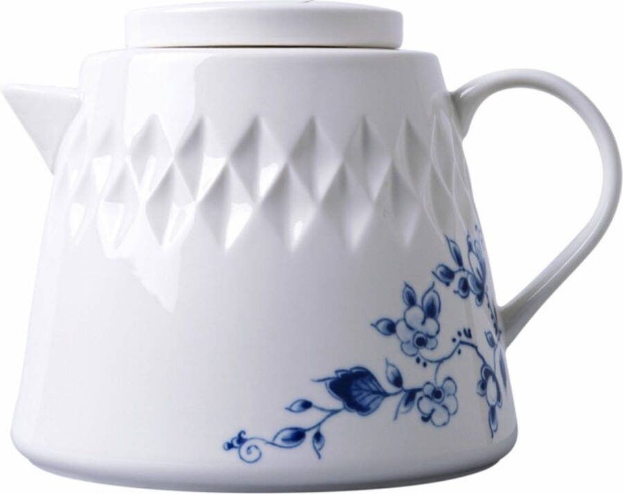Heinen Delfts Blauw Vouw Koffiepot Inhoud 900 ml