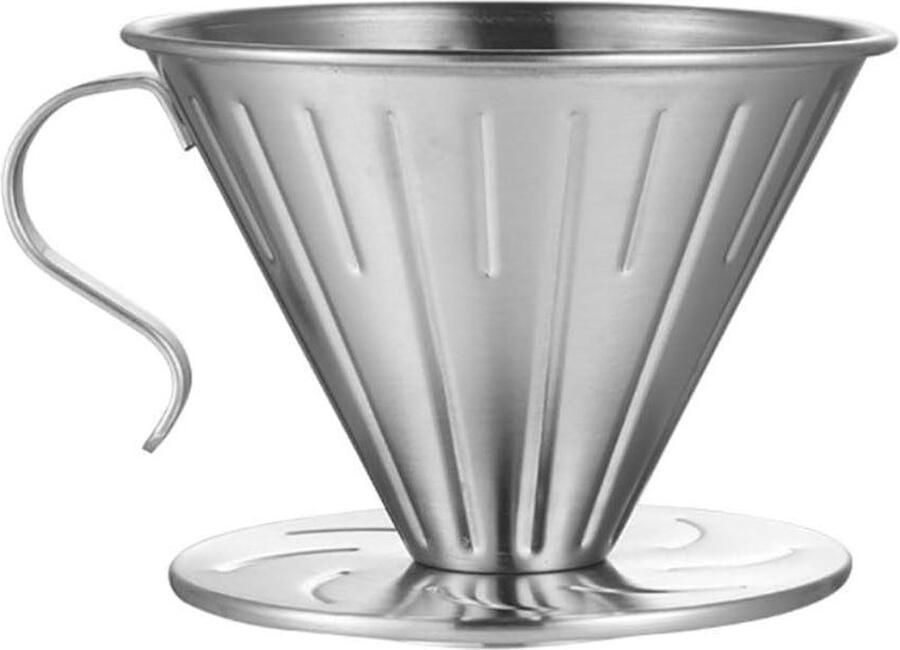 Herbruikbare roestvrijstalen filterbeker koffiefilter herbruikbaar koffiedruppelaar koffiefilterhouder