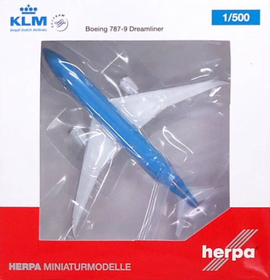 Herpa KLM Boeing 787-9 Schaalmodel vliegtuig 1:500